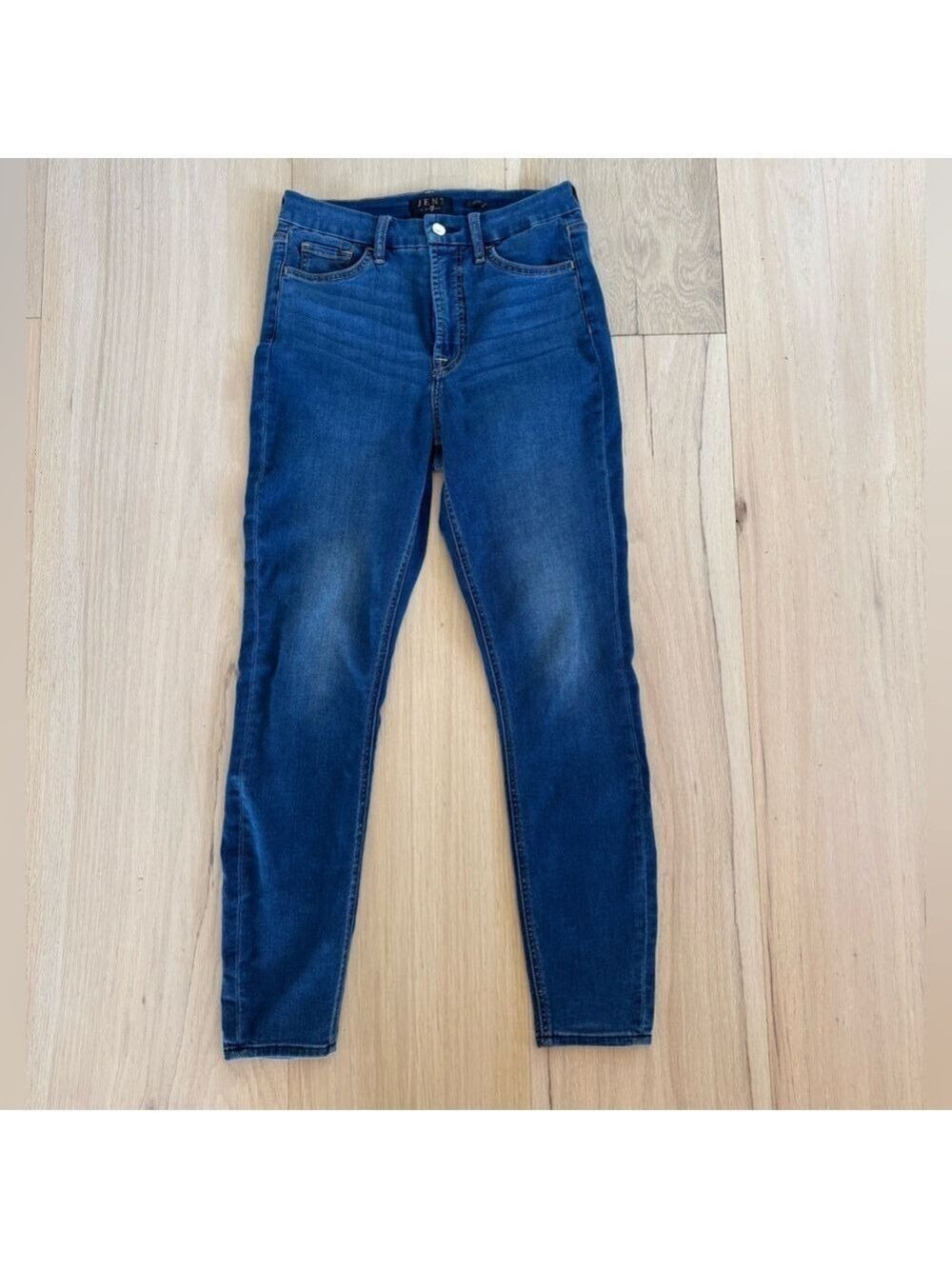 7 For All Mankind Jen7 HW Skinny Jeans Size 6